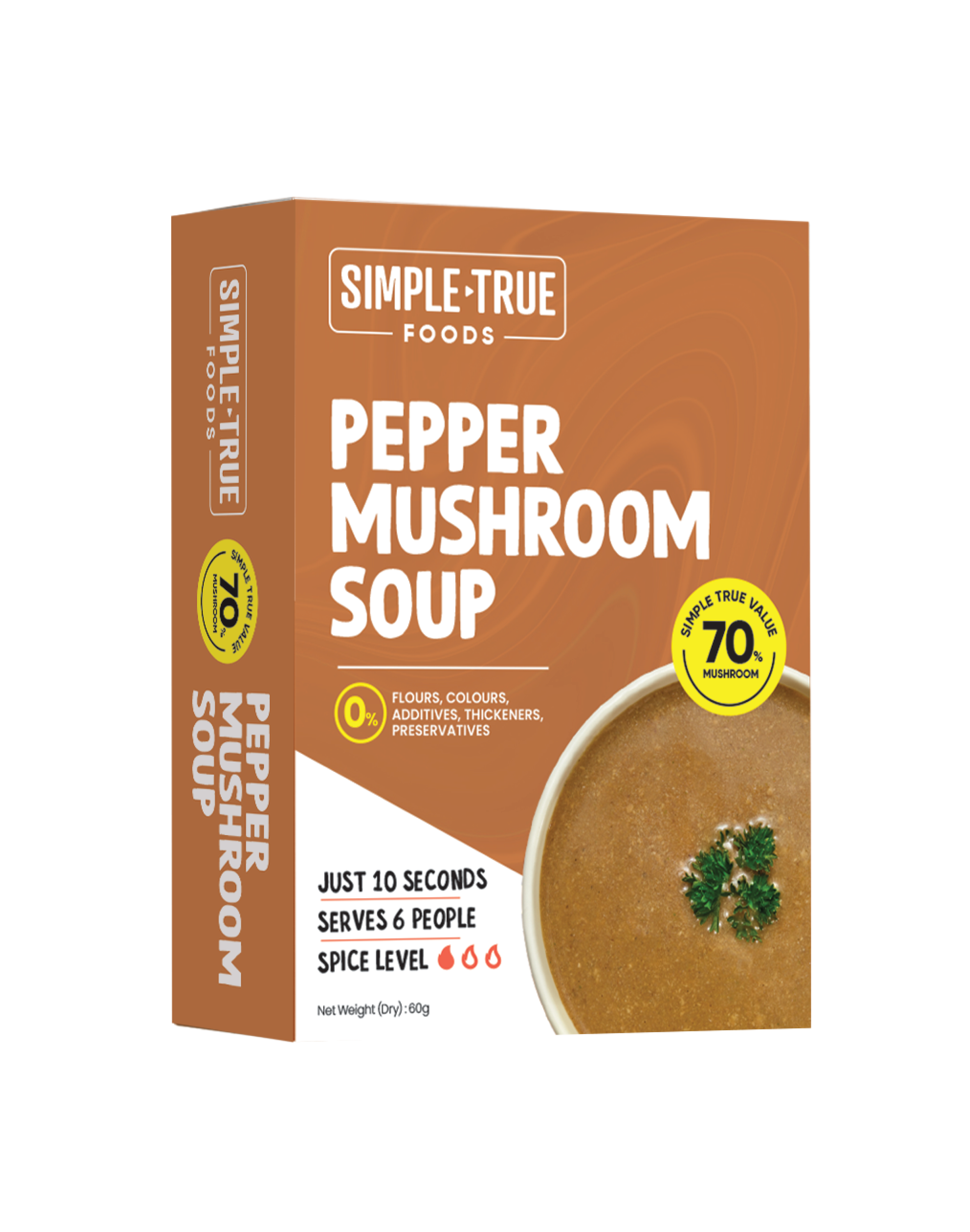Pepper Mushroom Soup